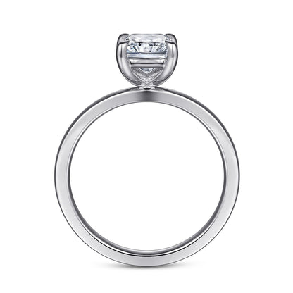 Gabriel & Co. Radiant Cut Semi-Mount Engagement Ring