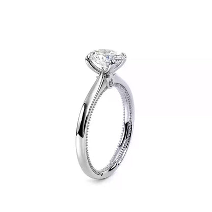Verragio White Gold Renaissance Oval Semi-Mount Polished Engagement Ring