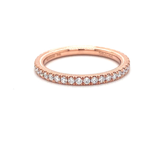 Verragio Tradition Collection Rose Gold Diamond Wedding Band