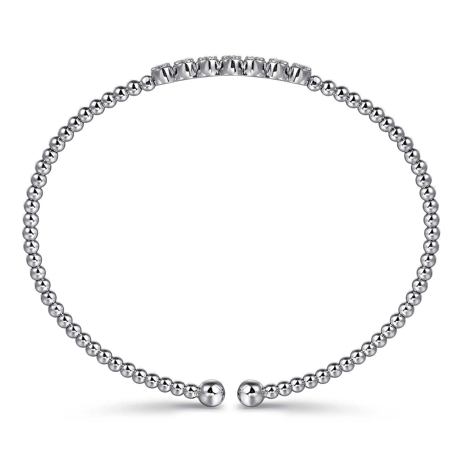 Gabriel & Co. White Gold Bujukan Bracelet - Diamond Bracelets