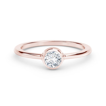 Forevermark Tribute Collection Classic Bezel Stackable Ring - Diamond Fashion Rings - Women's