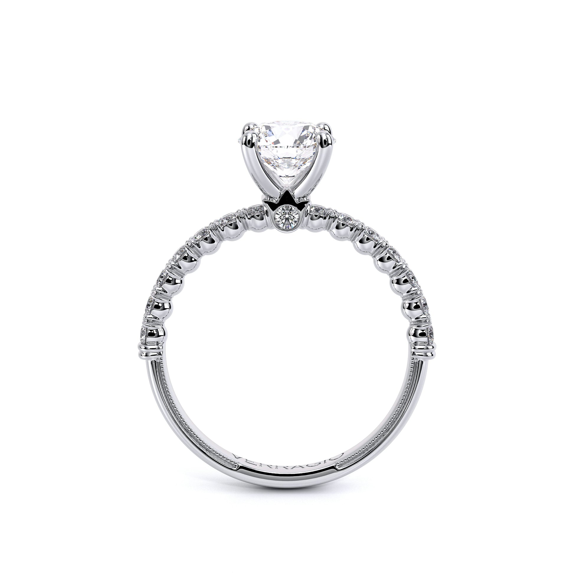 Verragio Renaissance Collection Straight Engagement Ring - Diamond Semi-Mount Rings