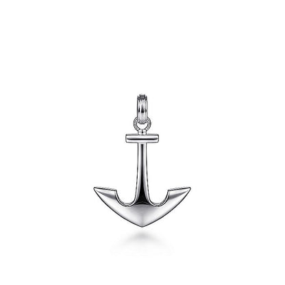 Gents Gabriel & Co. Sterling Silver Anchor Pendant