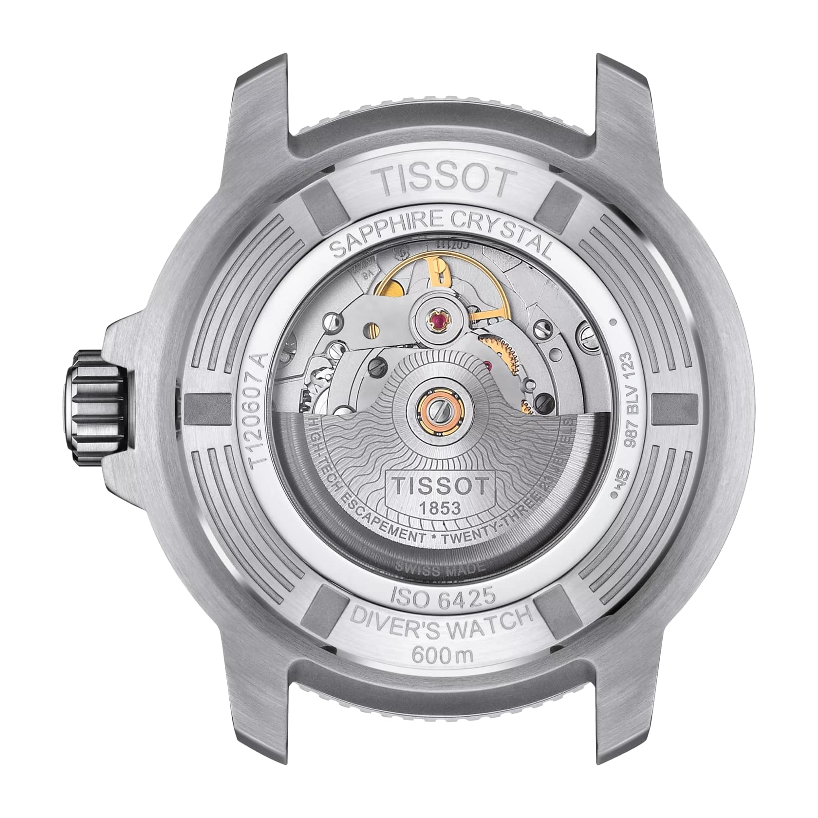 Tissot Seastar 2000 Automatic 46mm Watch - Watches - Mens