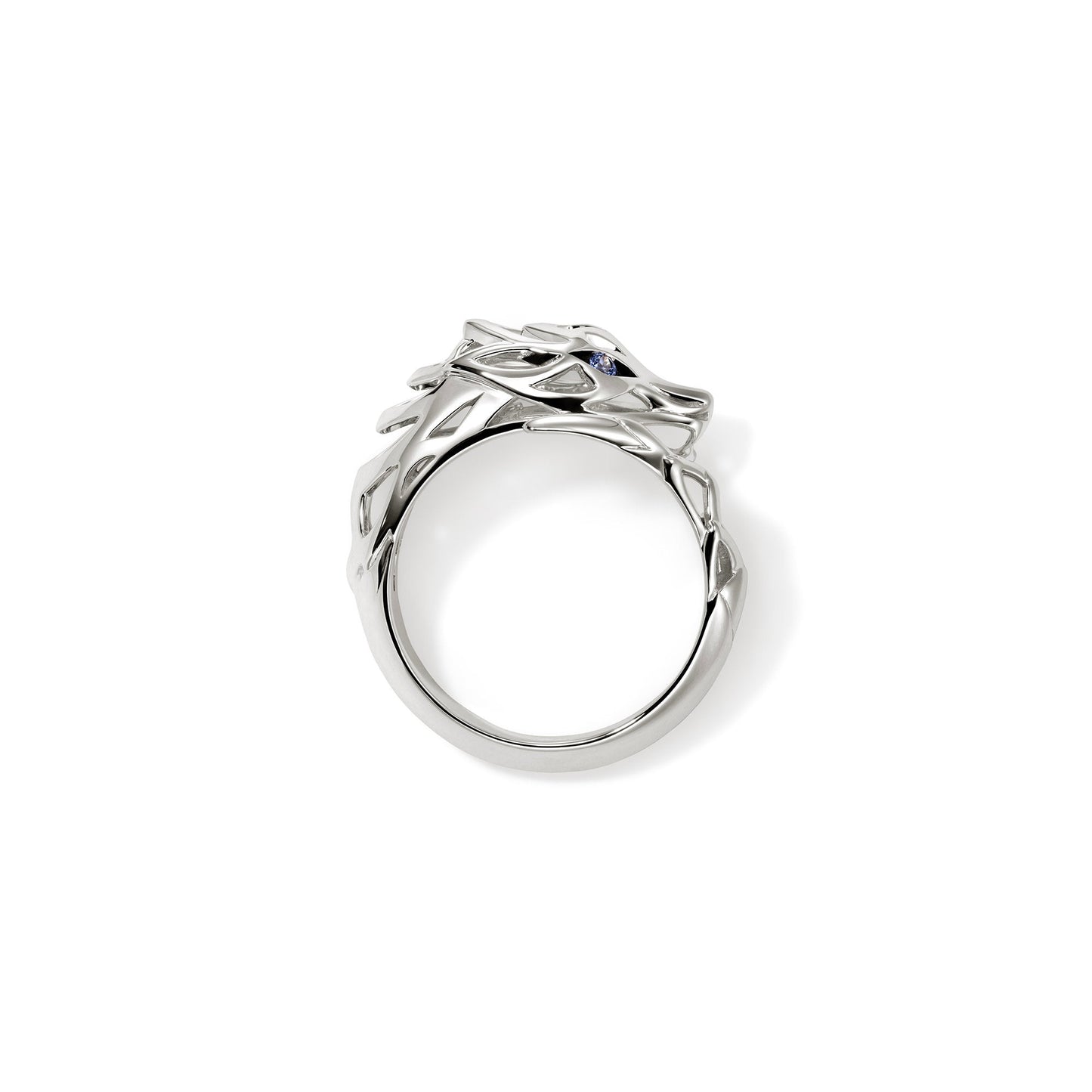 John Hardy Sterling Silver Naga Ring - Colored Stone Rings - Women's